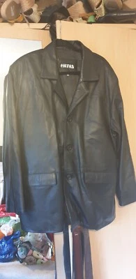Men’s leather Blazer Jacket Havas Size L Excellent Condition - Image 1 of 4