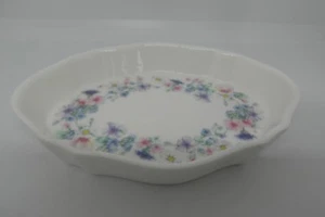 Wedgwood Angela Silver Tray Bone China 1st Quality Vintage British - Picture 1 of 4