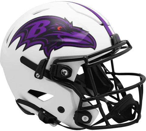 Baltimore Ravens LUNAR Alternate Revolution  Flex Auth. Football Helmet Cover