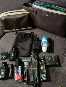 BULGARI trousse borsa pochette da viaggio (Bvlgari 1° Classe Emirates) - Foto 1 di 5