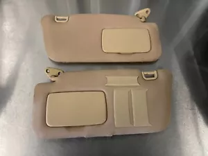 2003 2004 2005 2006 2007 2008 Subaru Forester Left Right Set Sunvisors Sun Visor - Picture 1 of 3