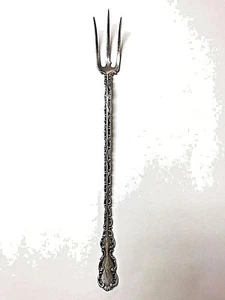 Louis XV Lettuce Fork Sterling Silver 9" A. FRANKFIELD & CO - Picture 1 of 4