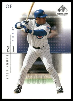 2001 SP Game Used Edition #38 Sammy Sosa - Image 1 of 2