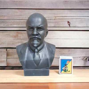 Busto vintage de Lenin. Figura propaganda comunista. Antigüedades. Decoración del hogar. - Imagen 1 de 10