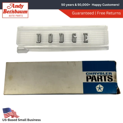 1970 Dodge Challenger Back Up Lamp Light Clear Lens 3420581 NOS - Image 1 of 4