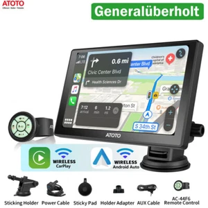 ATOTO P8 7" Autoradio Sensorbildschirm Apple Carplay Android Auto+Remote Control - Bild 1 von 11