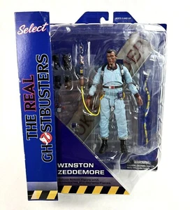 Winston Zeddemore The Real Ghostbusters Action Figure New Diamond Select - Picture 1 of 2