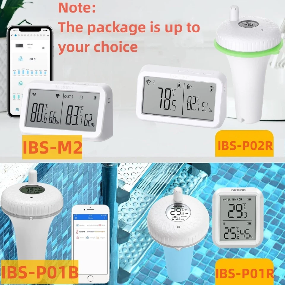 Digital Spa Pool Thermometer Aquarium Water Tester Swimming Pools Equipment Bath - Image 1 of 1