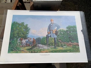Jack Smith print: "The Indomitable Spirit " General Robert E Lee Signed Limited - Picture 1 of 7