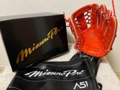 Guante de béisbol profesional Mizuno Ichiro A51 infielder lanzador diestro nuevo Foto 1 de 4