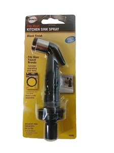 Cabezal pulverizador lateral para grifo Danco 10345, negro - Imagen 1 de 7