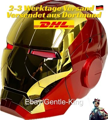 Iron Man Helm MK5 2.0 Vollautomatisch Voicecontrol Versand aus Deutschland🇩🇪 - Bild 1 von 4