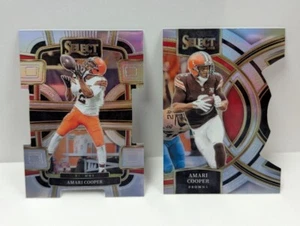 2023 NFL Select AMARI COOPER Silver Prizm CONCOURSE #24 & PREMIER #147 - Foto 1 di 1