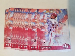 2018 Diamond Kings Nick Williams RC #99 Lot of 12 Cards Philadelphia Phillies - Picture 1 of 1