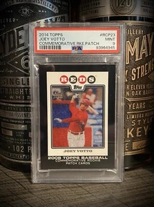 Joey Votto PSA 9 MINT 2008 Topps Commemorative Rookie Patch 2014 - Picture 1 of 4