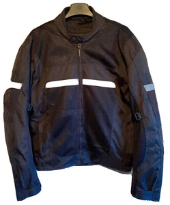 Vance Leathers 3-Season Mesh-Textile CE Armor Motorcycle Jacket Reflective 2XL - Foto 1 di 12
