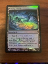 Scrying Sheets FOIL Coldsnap LP Rare MAGIC GATHERING CARD