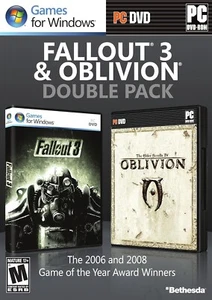 Fallout 3 & Oblivion Double Pack PC BRAND NEW - Picture 1 of 2