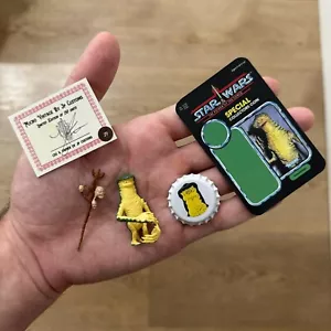 Star Wars Micro Vintage: Amanaman (últimos 17) ¡con tarjetero y más! (JP Customs) - Imagen 1 de 3