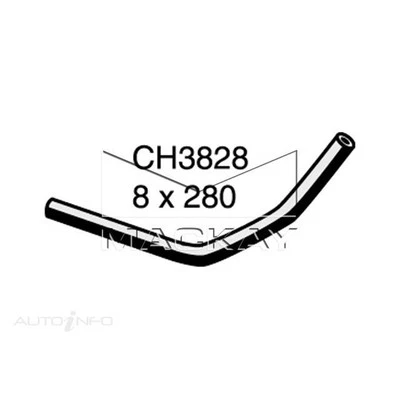 Throttle Body Coolant Hose For Nissan Maxima J31 3.5L V6 Petrol Manual & Auto - image 1 of 4