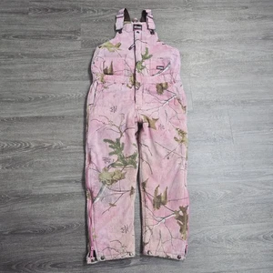 Berner Latzhose Jugend Large 14-16 rosa Realtree Xtra isoliert gesteppt gefüttert - Bild 1 von 17