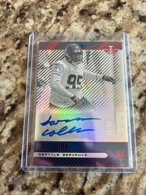 2019 Panini Illusions Rookie Signs Red /50 LJ Collier #RS-LJC Auto RC - Image 1 of 2