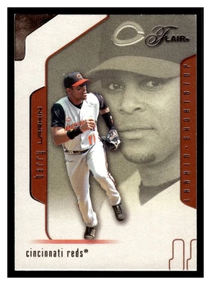 2002 Flair Barry Larkin #11 Cincinnati Reds - Image 1 of 2