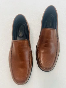 Mocasines Cole Haan American Hampton Marrón Informales Sin Cordones Cuero Mocasines 10 M - Imagen 1 de 12