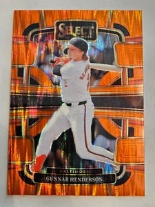 Gunnar Henderson - 2024 Select Prizms Orange Flash Rookie Card - Picture 1 of 2