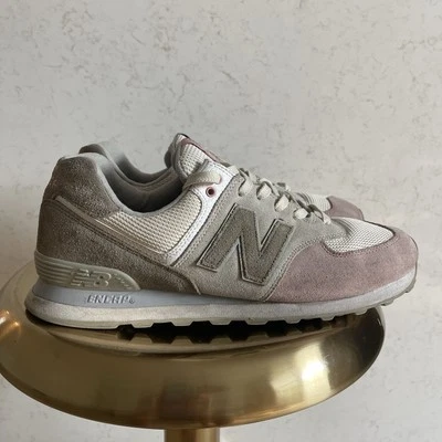 НОВЫЙ БАЛАНС CLASSIC ML 574 TIR РОЗОВЫЙ/СЕРЫЙ КРОССОВКИ МУЖСКИЕ SZE 12 D - Изображение 1 из 4