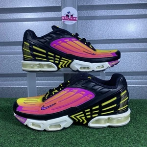 Nike Air Max Plus III TN Tuned Air Black Hyper Violet CJ9684-003 Men’s - Sz 10.5 - Picture 1 of 8