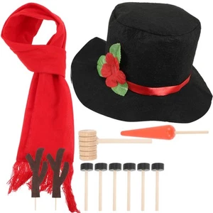Schneemann -Hutschal -Set Kind DIY Material Schneemanndekoration - Bild 1 von 12
