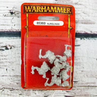 Warhammer Nurglings 8536B Metal Miniatura Blister NUEVO Foto 1 de 4