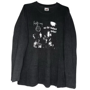 Camiseta De Colección Forgotten Woods Manga Larga Talla XL Xasthur Abyssic Hatekrie - Imagen 1 de 2