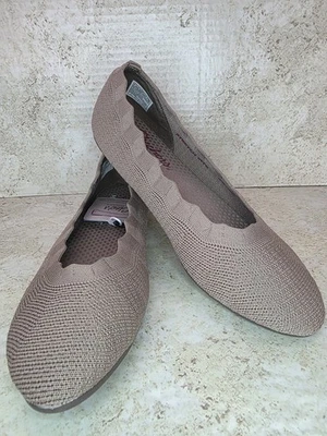 Zapato cómodo Skechers Cleo 2.0 Love Spell tejido ballet para mujer talla 7.5 sin cordones Foto 1 de 4