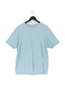 Charles Wilson Men's T-Shirt XL Blue 100% Cotton Basic - Picture 1 of 5