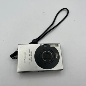Canon PowerShot ELPH SD1000 7.1MP Digital Camera Parts Repair No Batt As Is - Picture 1 of 8