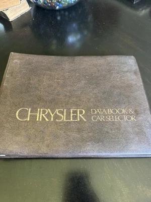 1975 Chrysler Dealer Album Data Book Car Selector guide Cordoba Town & Country  - Image 1 of 4