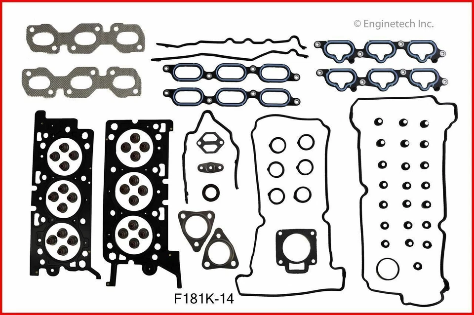 Full Gasket Set with MLS Head Gaskets for 02-06 Mazda MPV 3.0L/2967 AJ Duratec - Image 1 of 4