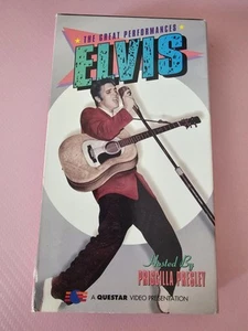 ELVIS The Great Performances Hosted by Priscilla Presley (VHS Used see pics - Picture 1 of 5
