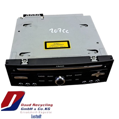 Peugeot 207CC Radio 96736746XT - Bild 1 von 3