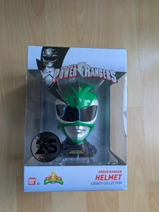 Power Rangers Legacy Mini Helmet Bandai Mighty Morphin Helm Green Grüner Tommy - Bild 1 von 9