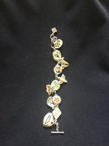 Carolyn Pollack Relios Bracelet with Charms - Picture 1 of 7