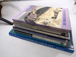 Lot of Aircraft Books includes Military Aircraft WWII Luftwaffe Janes Aviation - Picture 1 of 10