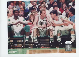 Larry Bird - 8x10 handsigniertes Foto - JSA (CB89782) - Bild 1 von 2