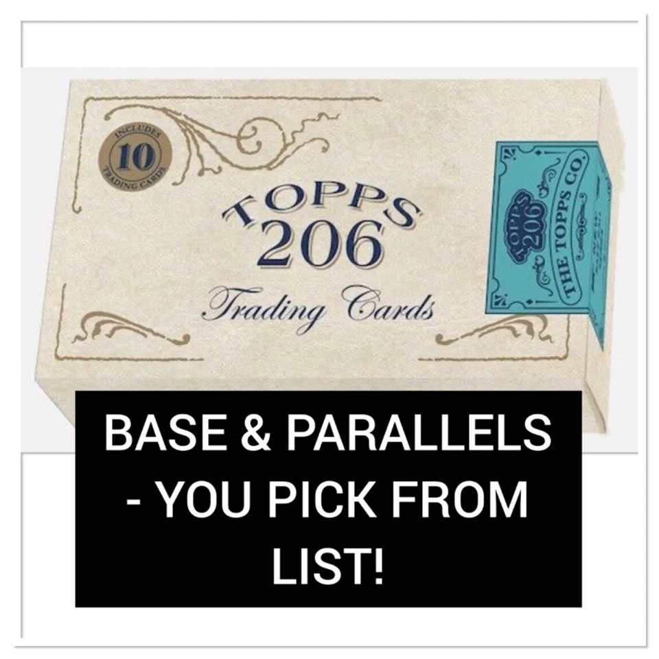 2020 Topps T206 Waves 1 / 2 / 3 / 4 / 5 - Base & Parallels - You Pick From List - Image 1 of 1