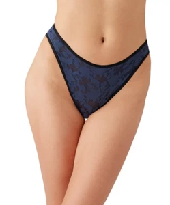 Panty de pierna alta escena sombra b.tempt'd by Wacoal estado de ánimo índigo talla M 1721 - Imagen 1 de 3