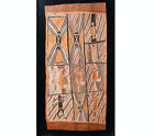 Australian Aboriginal Bark Painting from the 1960's 