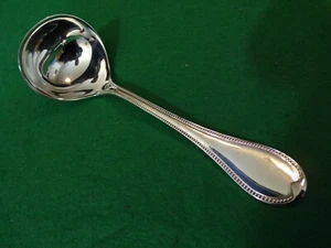 Robbe & Berking FRANZÖSISCH PERL Vorleger Saucenkelle Silber 150er TOP ! - Picture 1 of 2