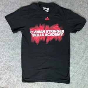 Rutgers Scarlet Knights Mens Shirt Extra Small Adidas Black Tee Short Sleeve Top - Picture 1 of 7